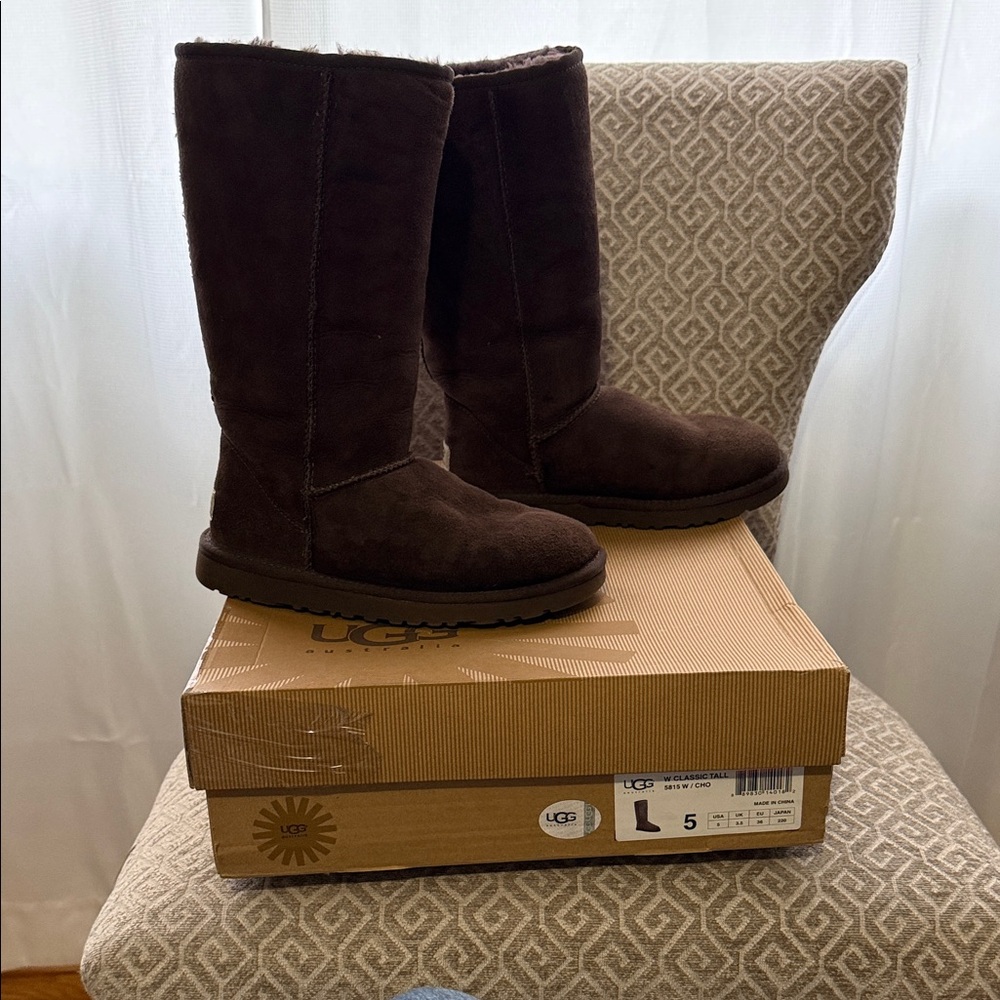 UGG Classic Tall Chocolate Boots